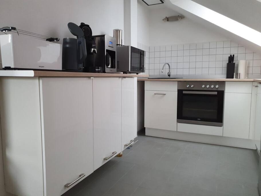 Ferienwohnung Direkt Am Kurpark Mit Gradierwerk Solestadt Bad Dürrenberg Dış mekan fotoğraf